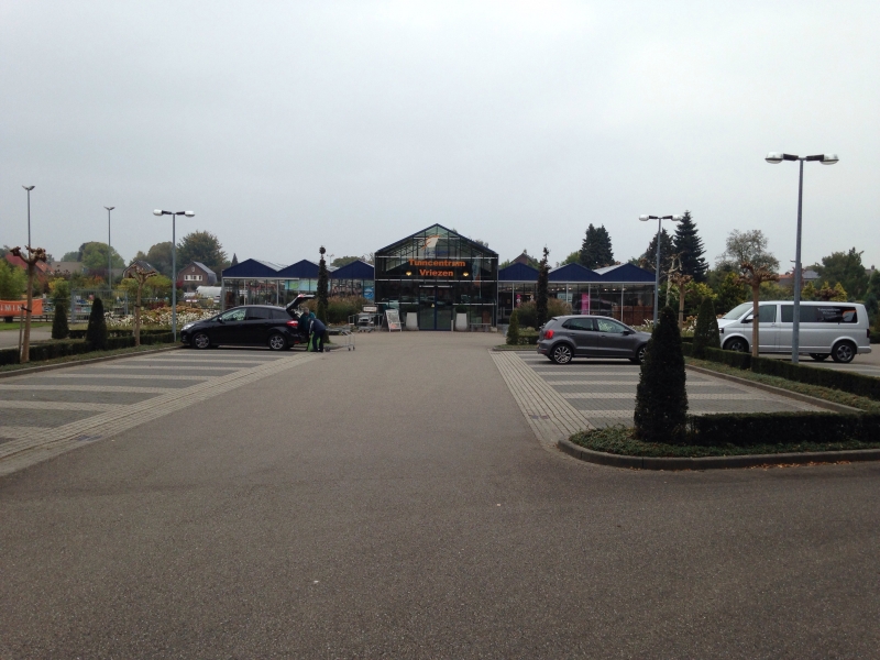 Gratis parkeren bij tuincentrum in Doetinchem